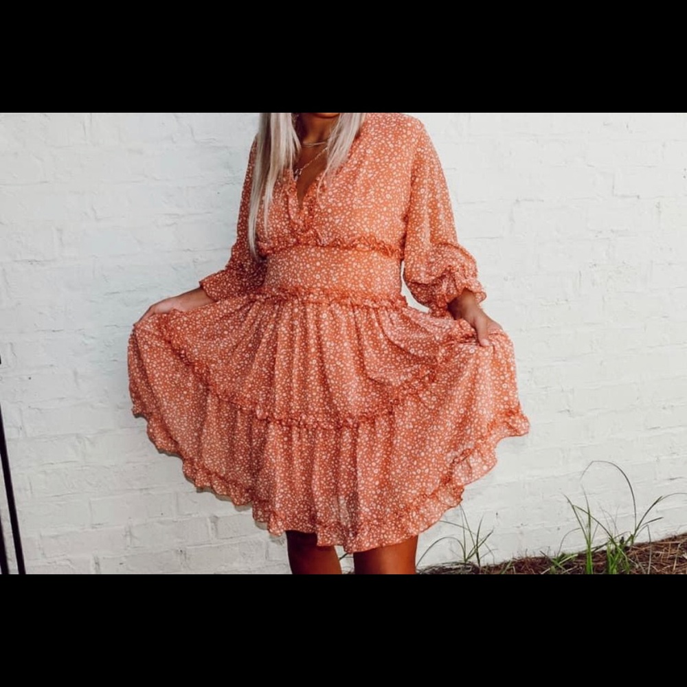 Boho Floral Dress